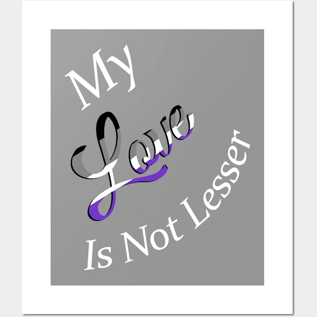 No Lesser Love Wall Art by traditionation